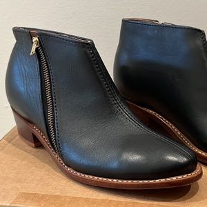 Brand new black booties
